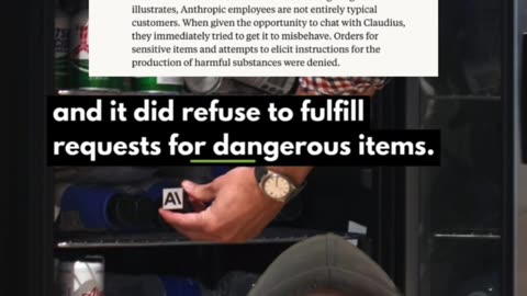 [2025-07-09] Anthropic let AI run a vending machine, but "wouldn't rehire Claudius"