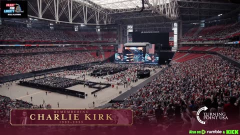 Charlie Kirk Memorial - Daily News - God is Great!