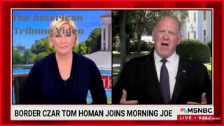 Tom Homan Calls Out and Scorches MSNBC Personality to Her Face after Catching Her in Lies
