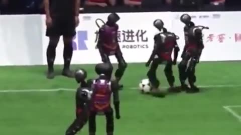 china robot soccer league