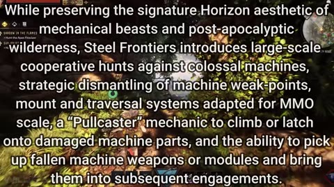 HORIZON STEEL FRONTIERS New Gameplay Demo | Best FREE MASSIVE OPEN WORLD RPG of 2026