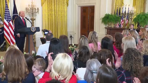 President Trump Honors Women History Month at the White House - March 26,2025
