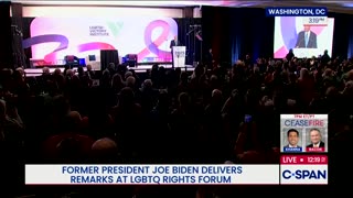 Joe Biden Yells At Clouds, Shouts At LGBT Audience To Fight For Constitution … Or Something