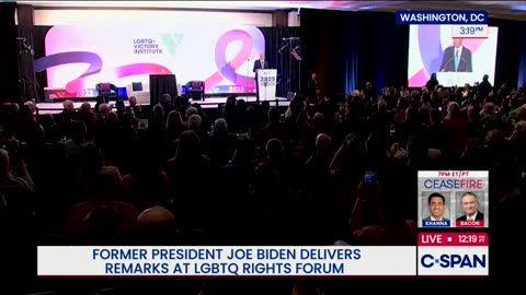 Joe Biden Yells At Clouds, Shouts At LGBT Audience To Fight For Constitution … Or Something