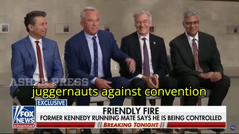 RFK Jr. fires back at fmr VP running mate's accusation that "someone's controlling his decisions!"
