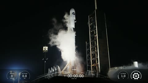 Watch Falcon 9 launch the @SpaceForceDoD ’s USSF-36 mission to orbit Liftoff!