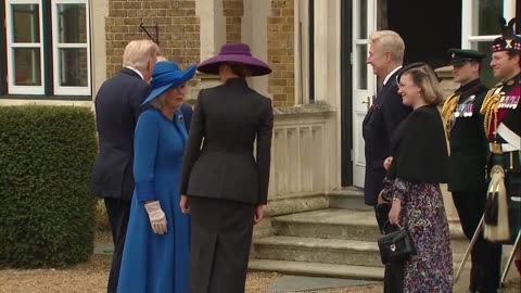 Prince William and Princess Kate Give Donald Trump Royal Welcome at Windsor
