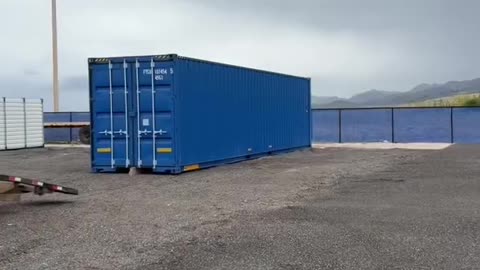How We Unload a ShippingContainer. Order Yours Today! | USA Containers