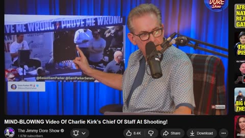 MIND-BLOWING Video Of Charlie Kirk’s Chief Of Staff At Shooting!