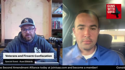 Guns with Greg (Ep. 7) - Special Guest Ryan Edwards Talks Firearm Confiscation in the Military