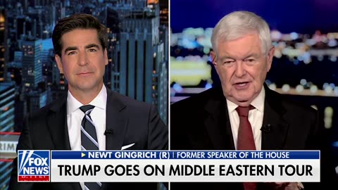 Gingrich Blasts Legacy Media For Missing Aspects Of Trump's Middle East Speech