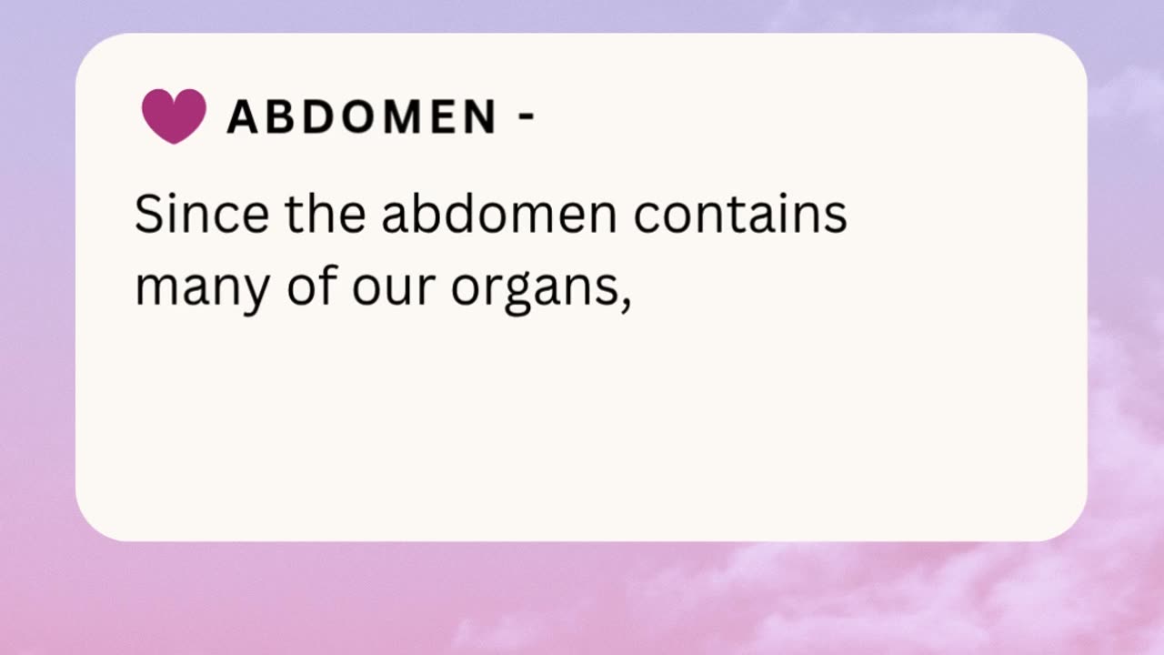 ABDOMEN ❤️