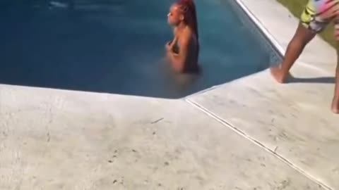 He Did WHAT at a Pool Party?! 😲 Moment Goes Viral