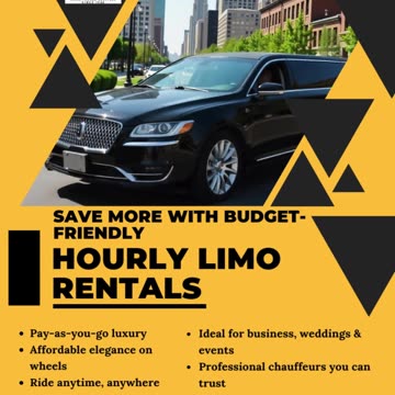 Save More with Budget-Friendly Hourly Limo Rentals