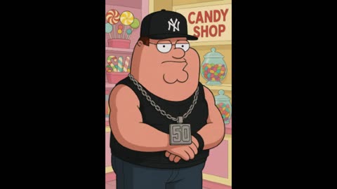 Peter Griffin Sings 50 Cent's Candy Shop… Hilarious Parody