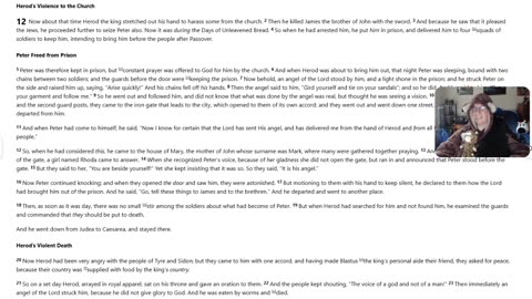 Acts 11 through 13 NKJV (Joshzilla89 Bible Reading)