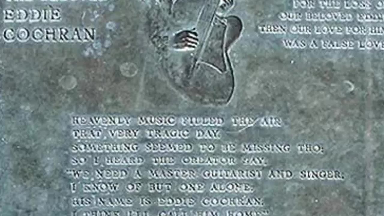 FAMOUS GRAVES - VOL. 477: EDDIE COCHRAN