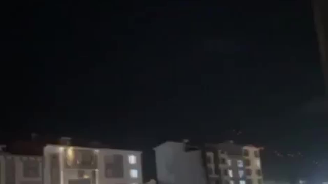 Watch closely. It shows the sheer amount of drones the regime is trying to fight off