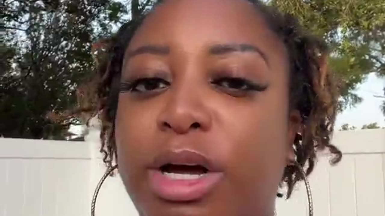 Woman was forced to make a statement bout George Floyd