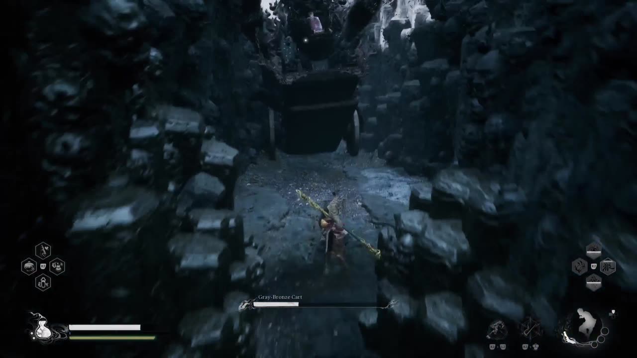 Black Myth Wukong Beat Gray Bronze Cart