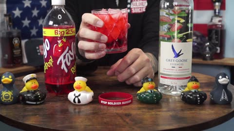 Robert Hartmann - Grey Goose Strawberry & Lemongrass Vodka & Faygo Redpop
