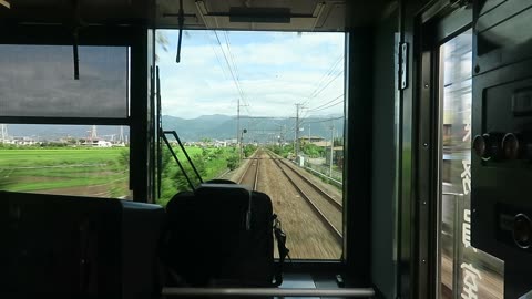 Odakyu in cab view