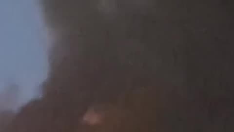 🔥❗️ Two people died as a result of a fire in a multi-story building in Moscow.