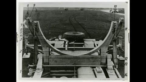 (Rare photos) Trailer truck FR-Anhanger for transport and erection of German Long-Range Rocket V-2