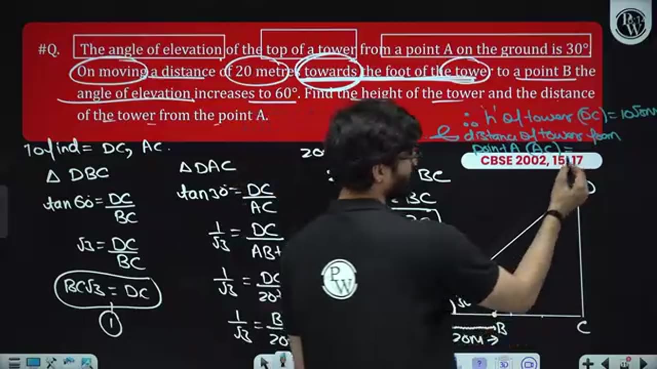 Some Applications Of Trigonometry 02 ————