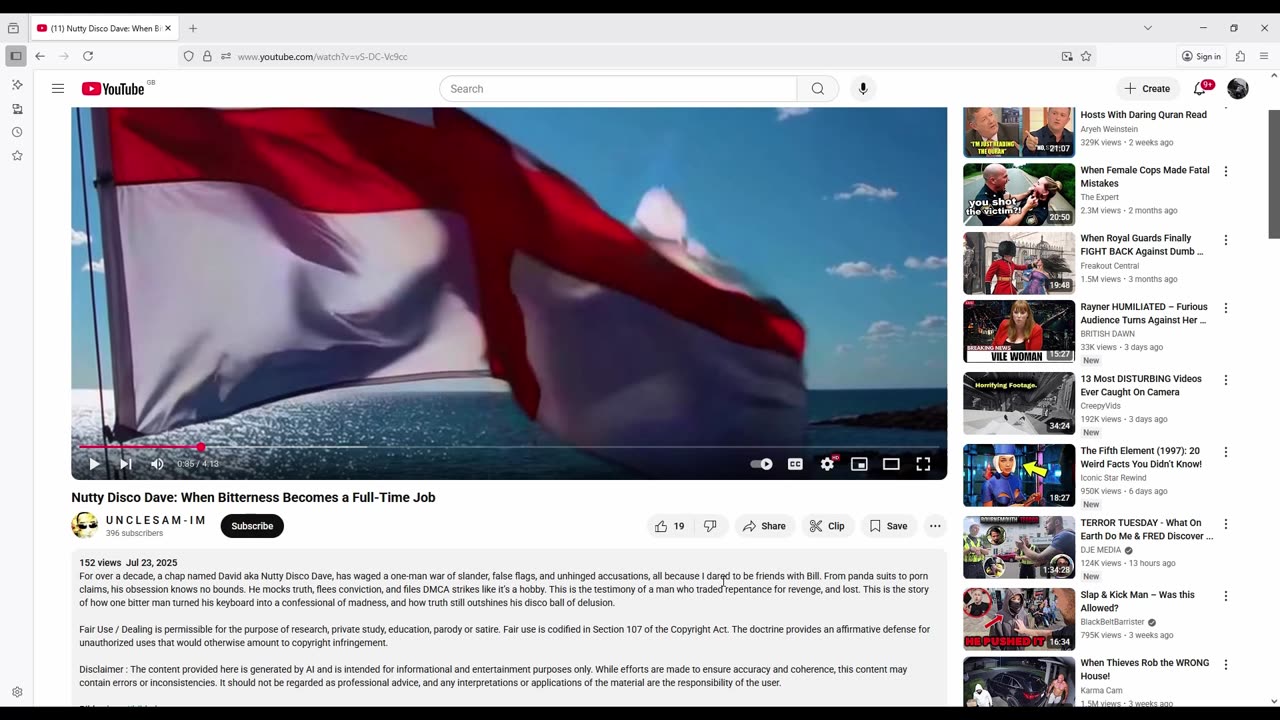 Witness intimidation 24/25 july 2025