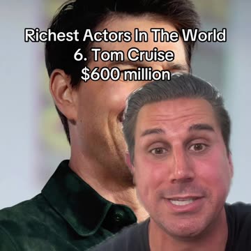TOM CRUISE TREMENDOUS WEALTH