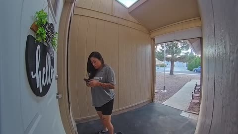 Twin Boys Lock Mom Outside