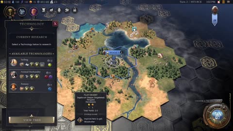 Fresh Start, Random Leader, Max Difficulty - Civilization 7!