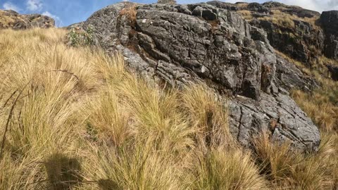 Walking in some mountains above a town called Circa #apurimac #peru