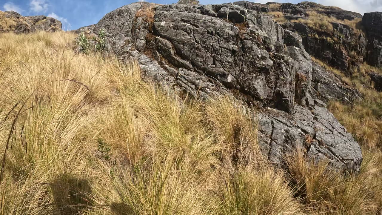 Walking in some mountains above a town called Circa #apurimac #peru