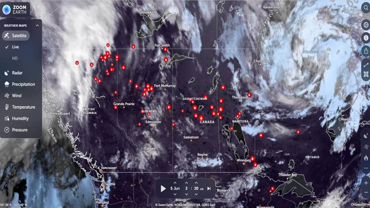 6.4 Million Acres of Canada Is On Fire🔥 It's The End Of The World As We Know It! 🆘 Part 1 of 2