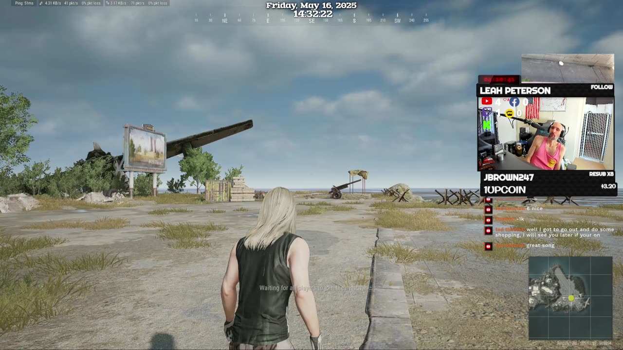 Solo PUBG Medal Grinding on PS5