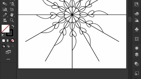 Creating Mandala Art in Illustrator | #shorts #shortsfeed #trending