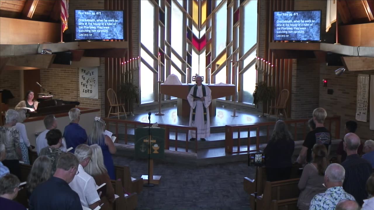 2025-08-31 The Twelfth Sunday After Pentecost Guest Pastor William Winter