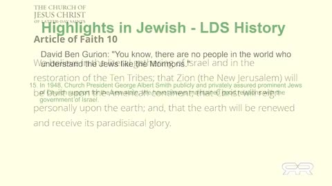 Reese Report - Masonic Mormons and American Zionism