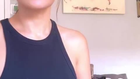 A woman asks AI which "conspiracy theories" are actually true