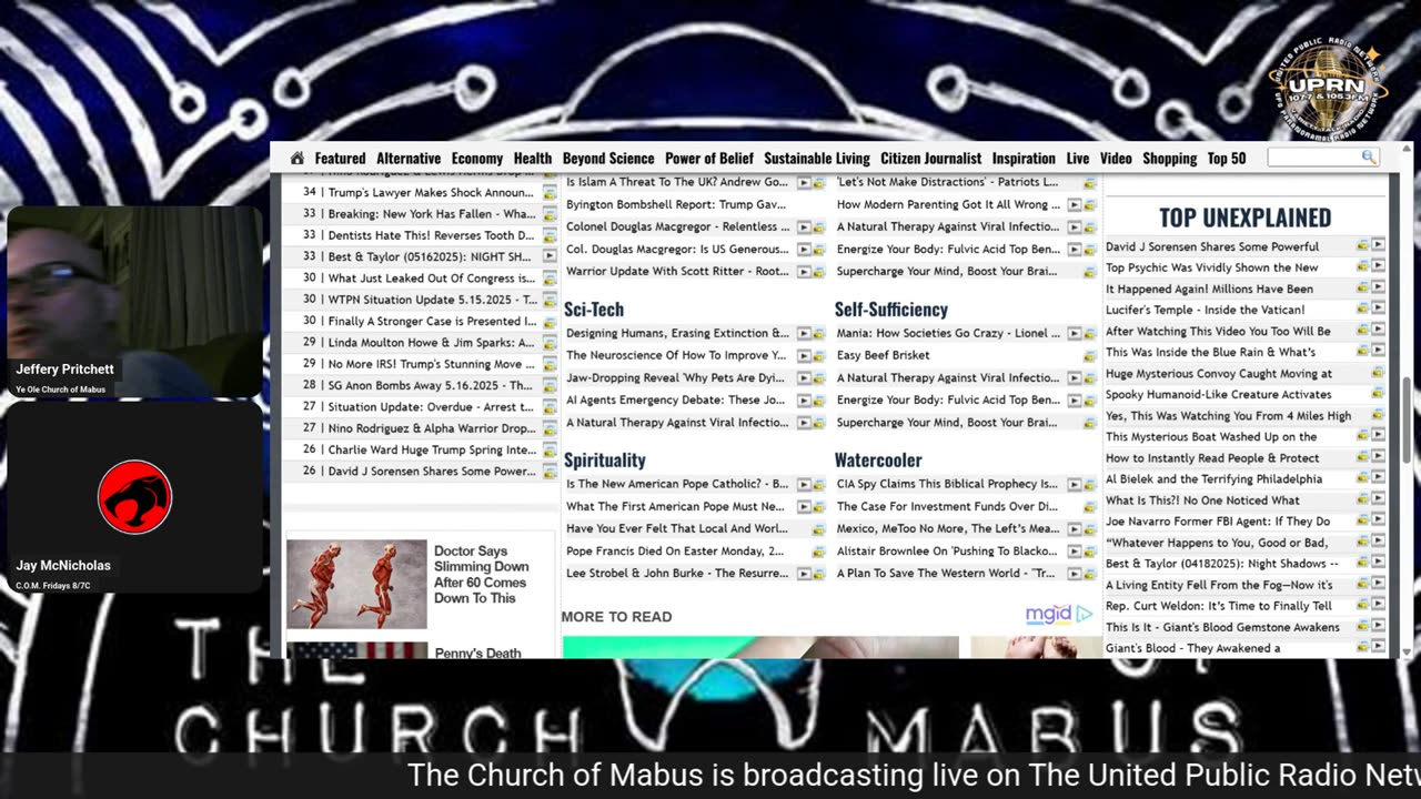 Church of Mabus - Anthony Fucilla - Under a Martian Sky