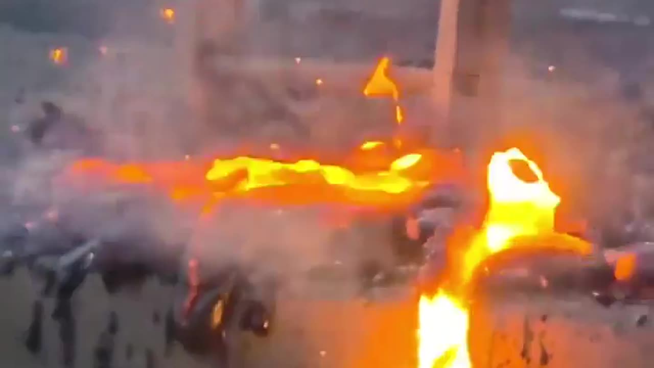Ladder + Power lines = Lava