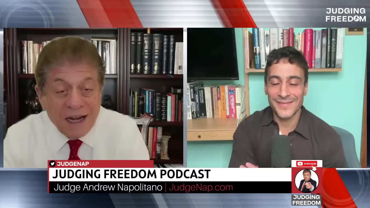 Judge Napolitano - Aaron Maté : Behind the Gaza Strategic Starvation.