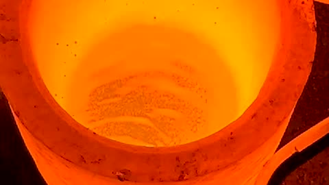 Molten Copper Steam Explosion