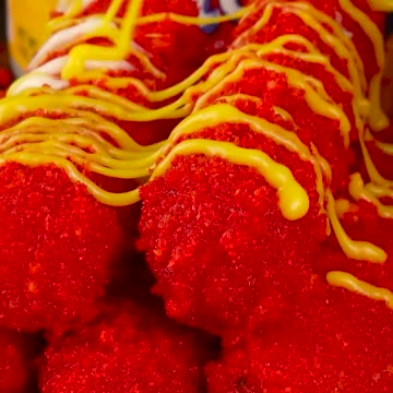 Fried chicken & Fire noodle & burger 🐔🔥🍔