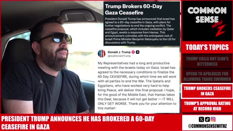 Trump Calls Out Elon | UPENN Will Apologize | Trump Brokers Gaza Ceasefire | Trump Approval Soaring
