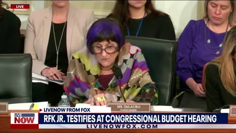 RFK Jr. Brings Receipts, Drops Fact Check On Purple-Haired Dem During Hearing
