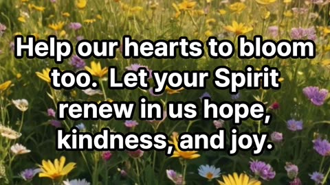 Spring forth into a NEW season which God has called you to!!