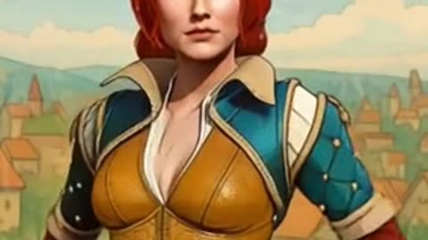 The Witcher 3 in Ghibli Art